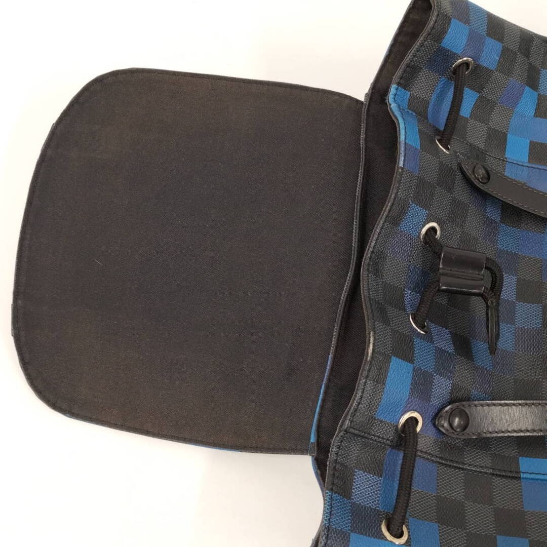 LOUIS VUITTON Christopher PM Damier Graphite Pixels Used SKAI-0