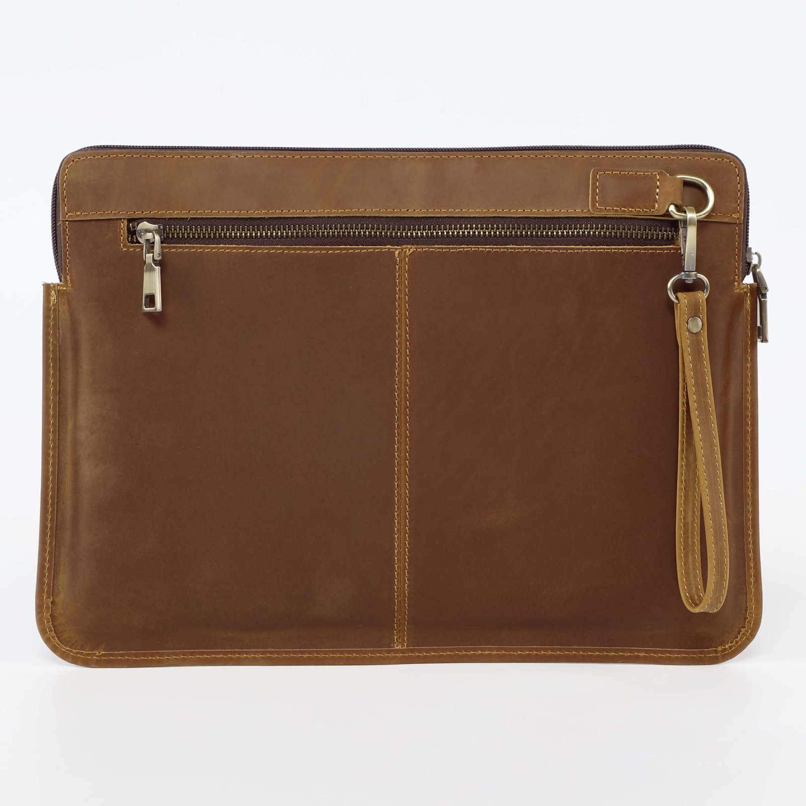 Women Men New Protective Case Leather Laptop Cowhide Liner Bag