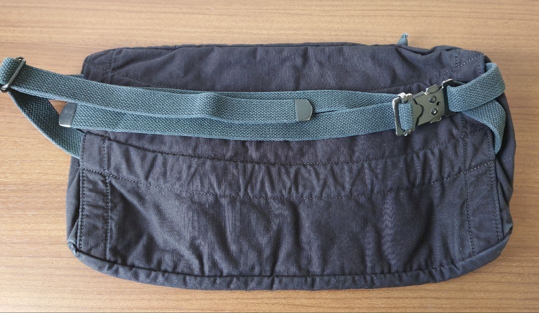 Authentic Yoshida Kaban PORTER PX Waist Bag Black 16.1 x 9.3 x 2.5 in. Used Dama