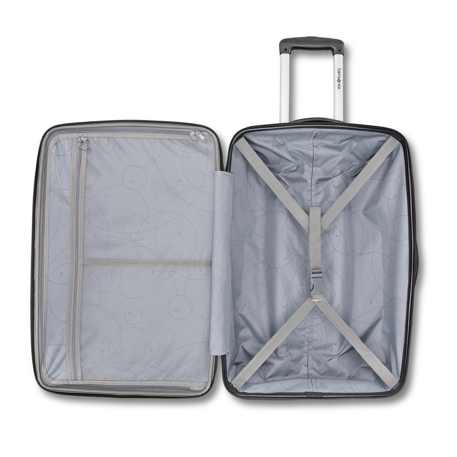 Samsonite Winfield 2 Hardside Luggage Brushed Anthracite Checked Large 28 In U26