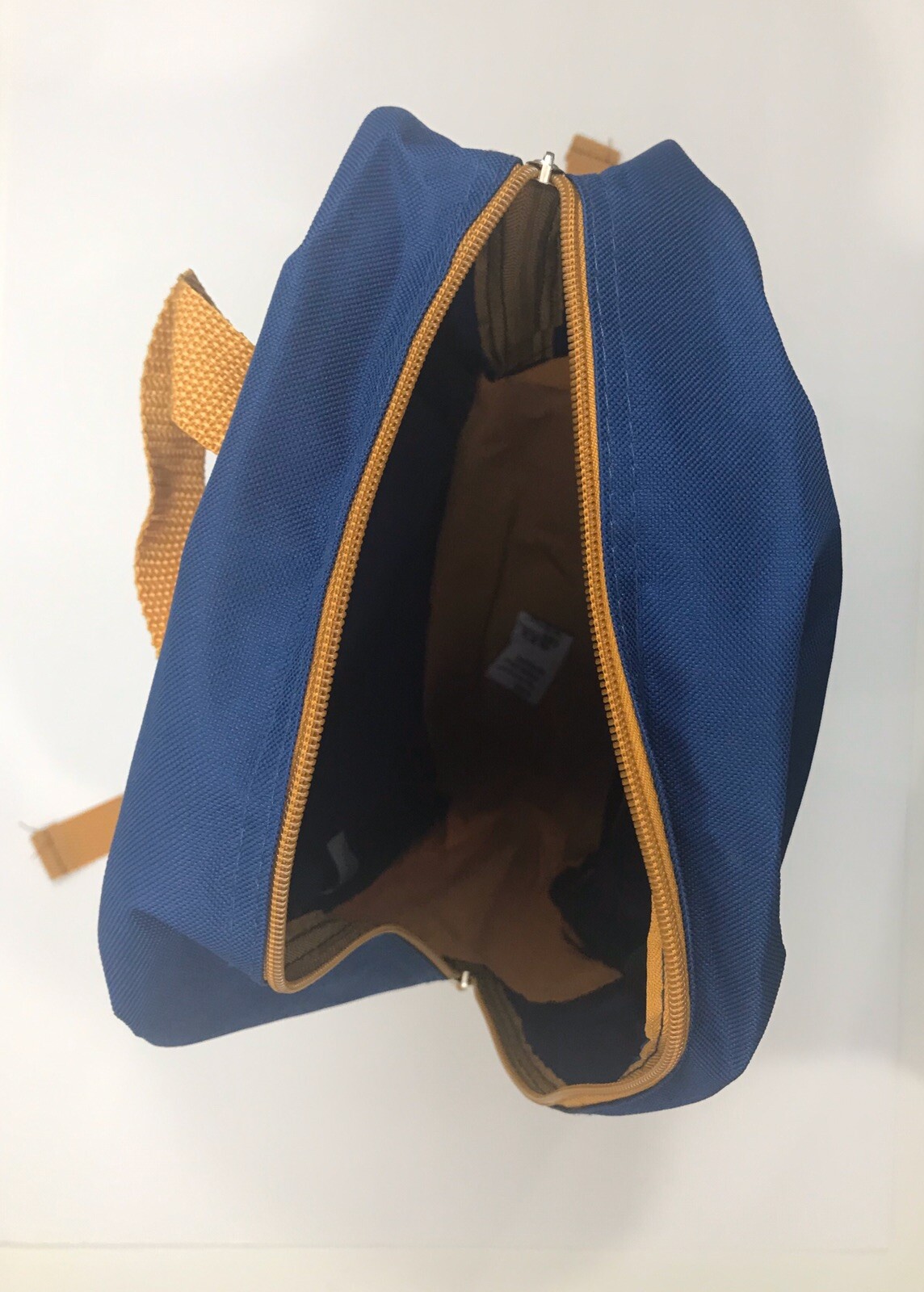 Backpack By Moda West Betsy’s Bloom Design Blue Yellow Trim NWT