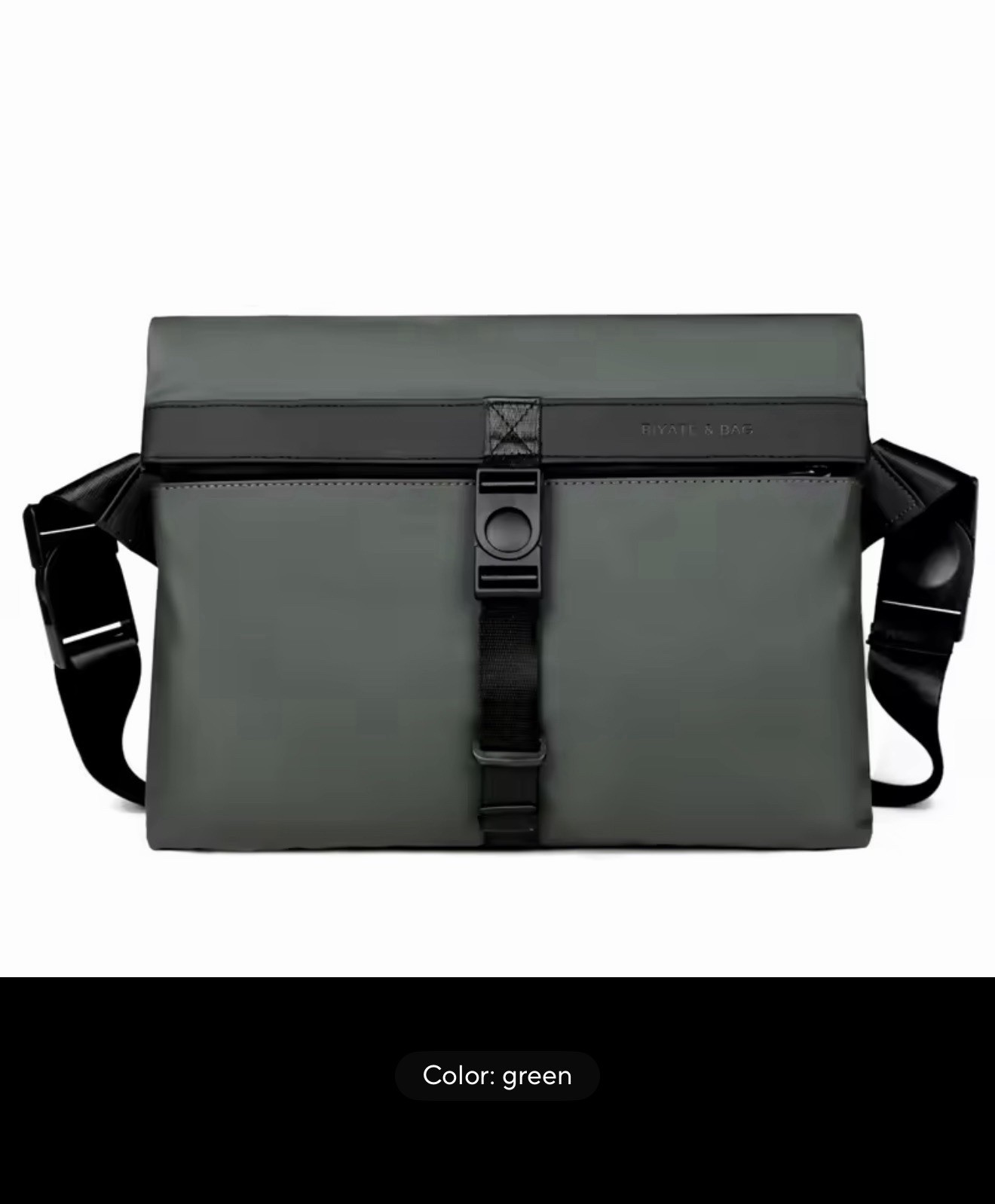 Retro Crossbody Large Capacity Men’s Briefcase Shoulder Bag Travel Backpack