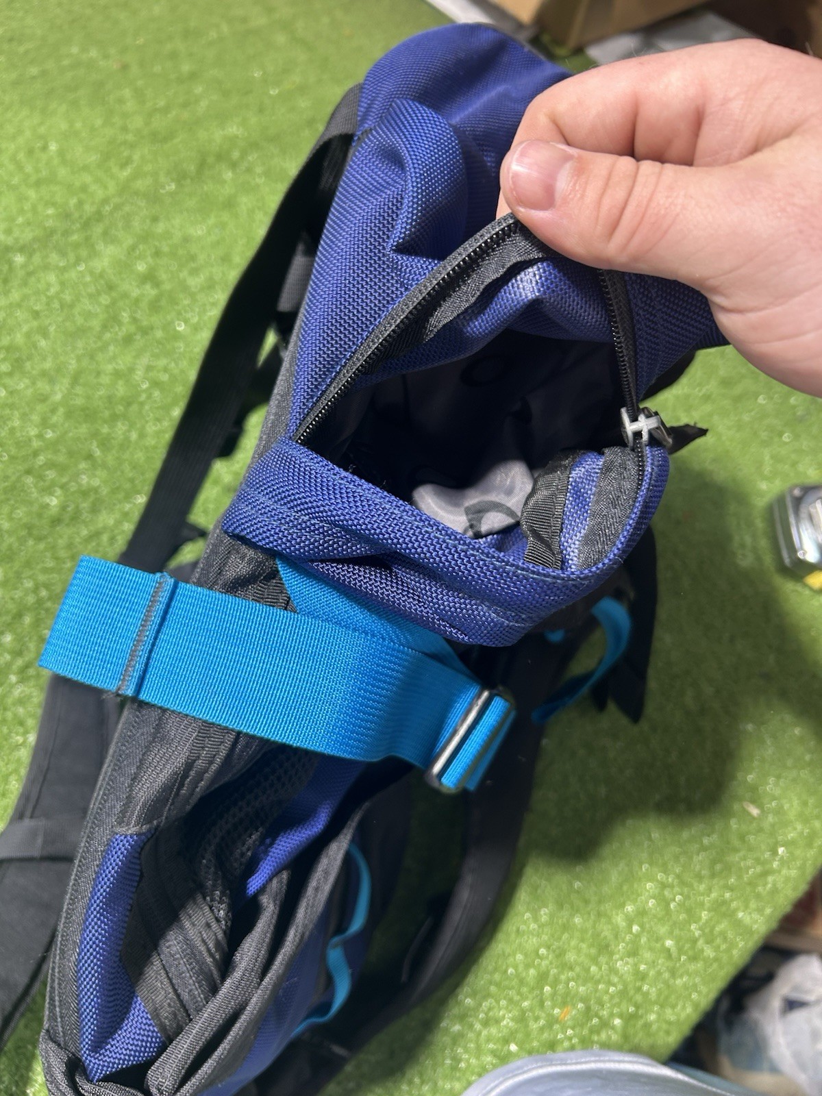 Oakley Icon 1.0 Backpack Bag Pack Blue Gorpcore Tactical Software Vintage Y2k