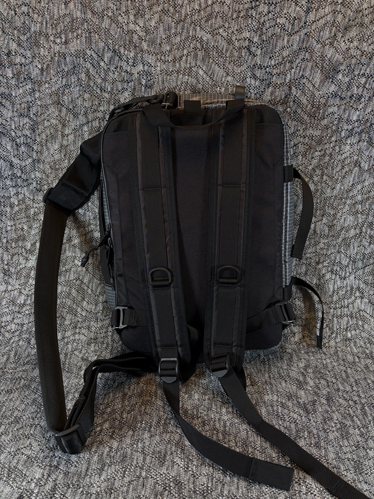 Topo Designs Apex Global Briefcase Travel Bag Backpack Black NWT