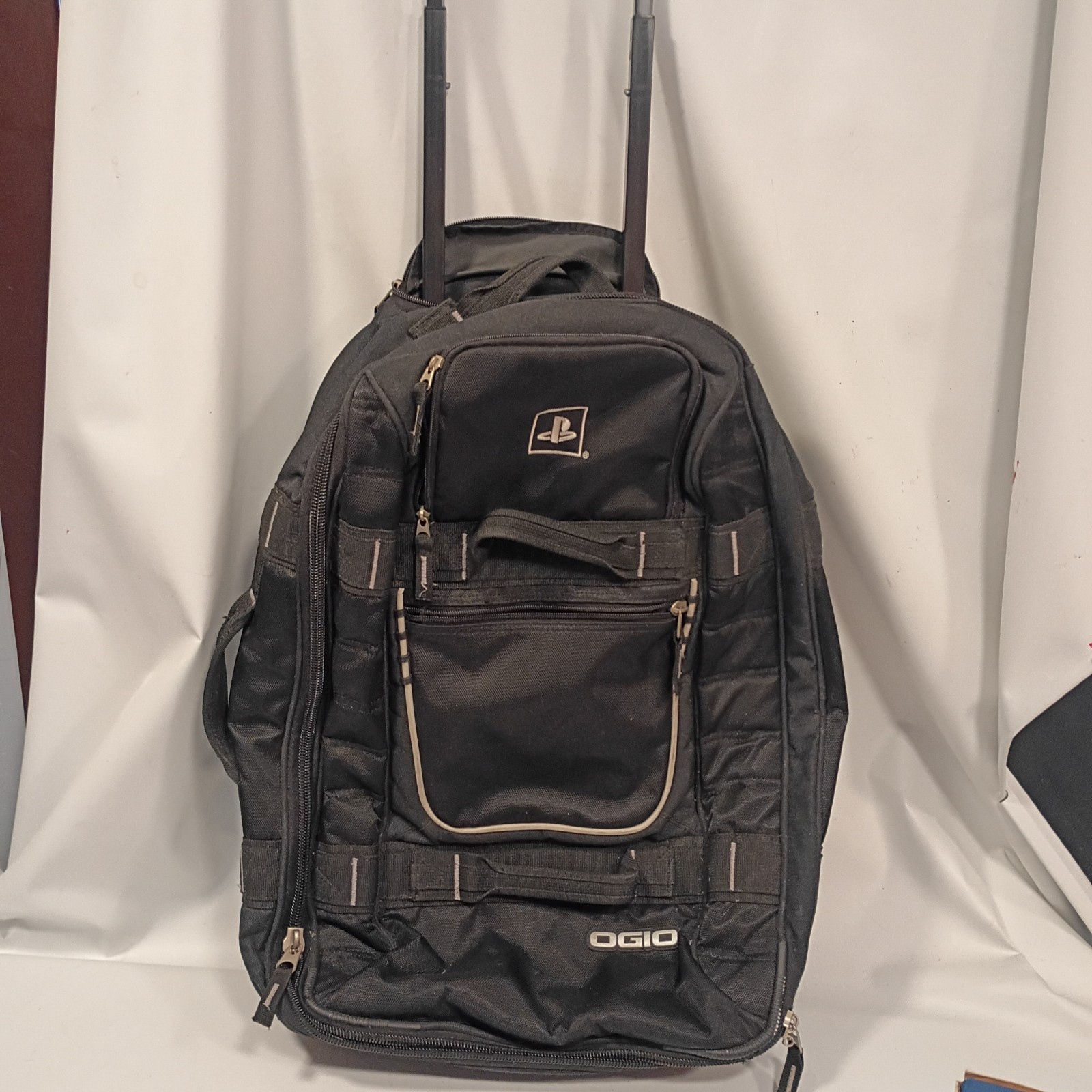 PlayStation OGIO Rolling Backpack Luggage Bag Sony Video Game Promo Carry On PS