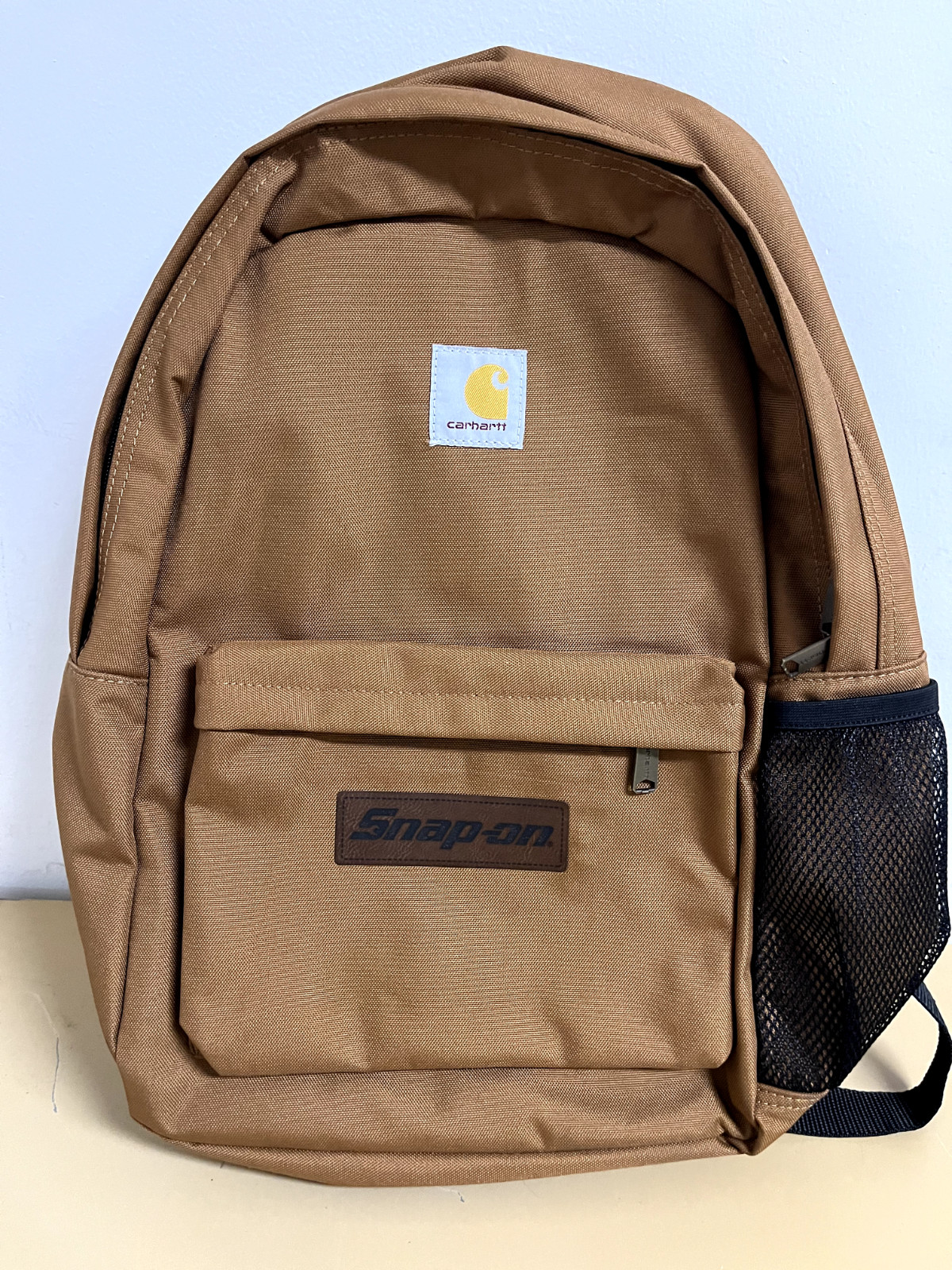 Carhartt – Snap-On Tools Brown Canvas Backpack, Unused Condition