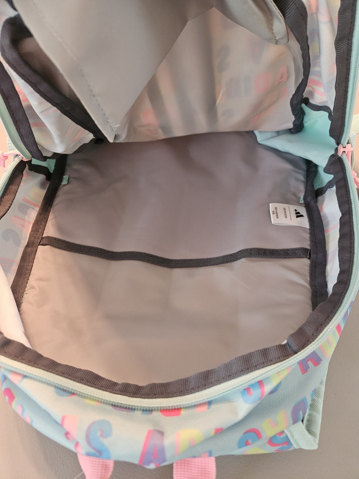 NWT Adidas BTS Originator School Backpack Aqua Pink Purple Spark