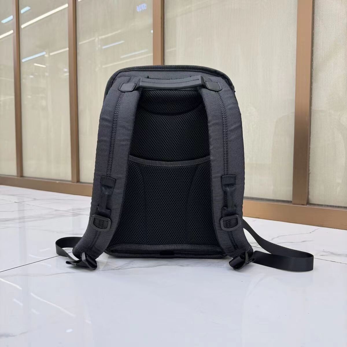 TUMI ALPHA 2603581 Black Gray Slim Backpack Business Nylon Bag UNUSED