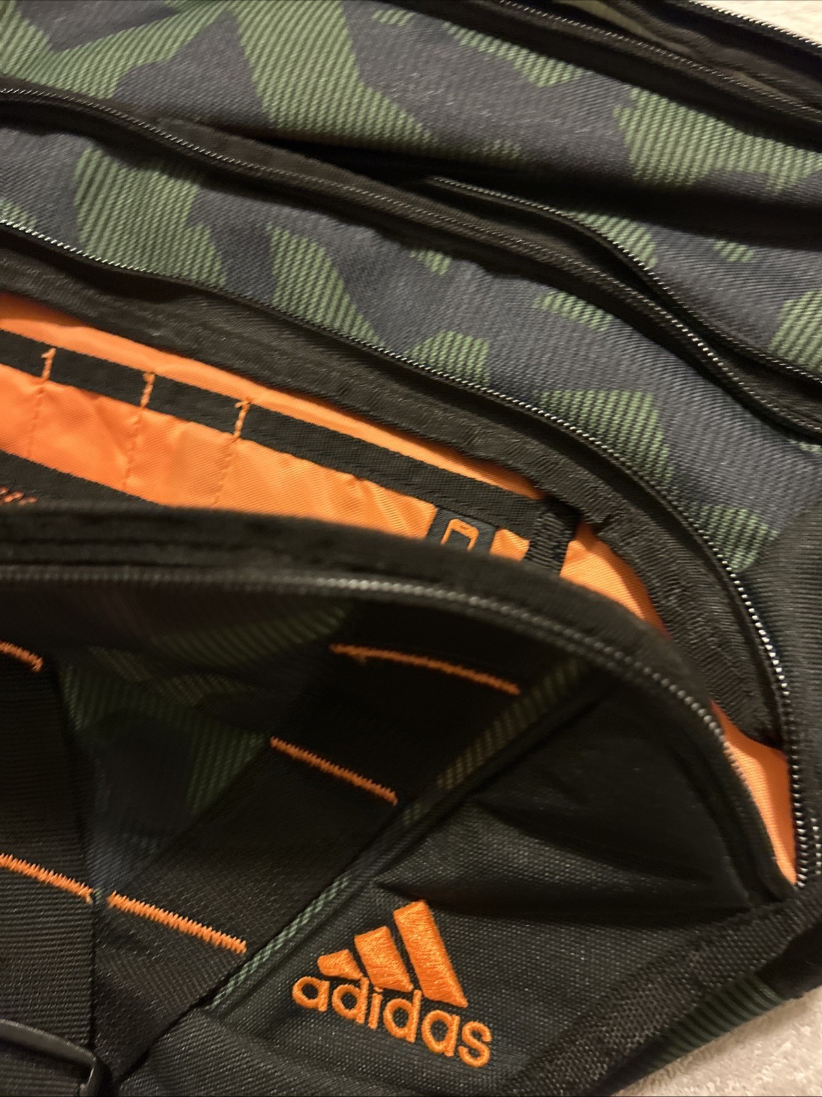 Adidas Crossbody Sling Single Strap Load Spring Backpack Soccer School Camo New
