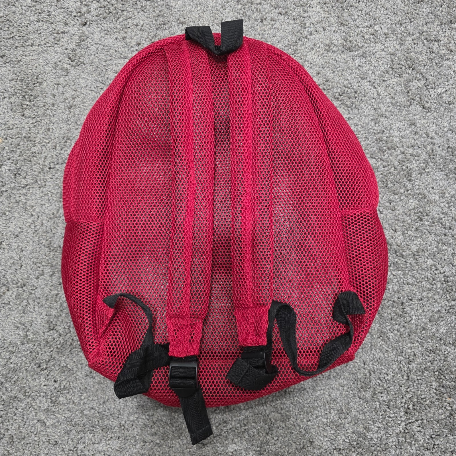Supreme Red Netted Backpack SZ Medium 12 inch Rare