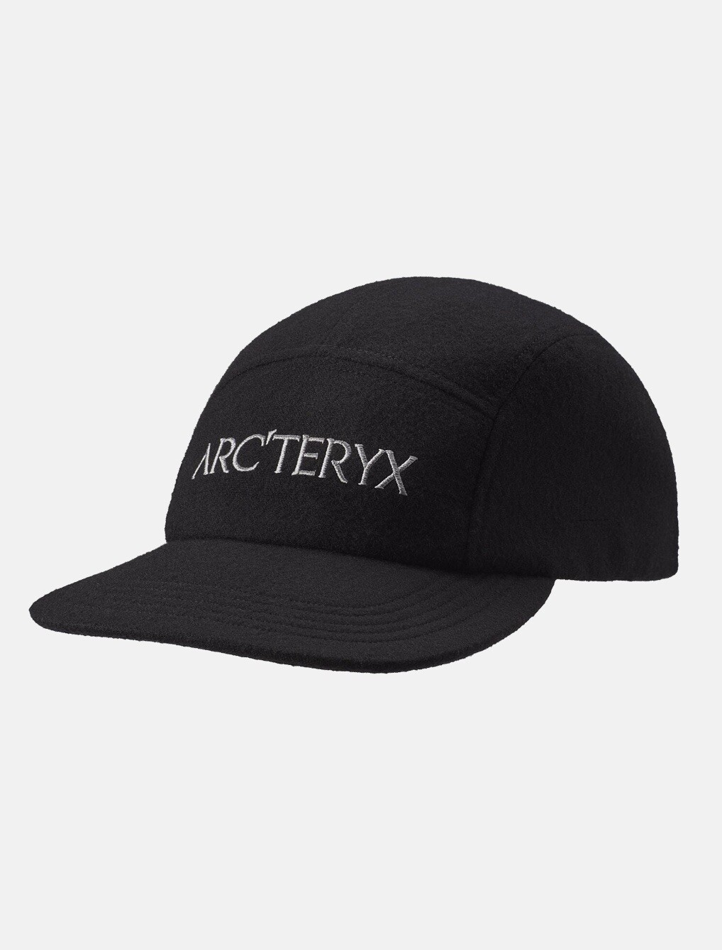 Arc’Teryx 7 Panel Wool Ball Cap Black Heather One Size Adjustable