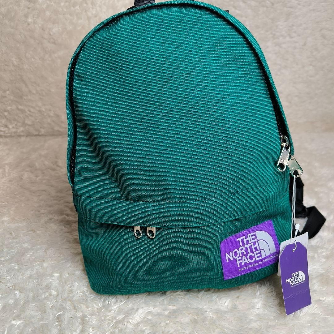 The North Face Purple Label Backpack Medium Day Pack Green New with tags