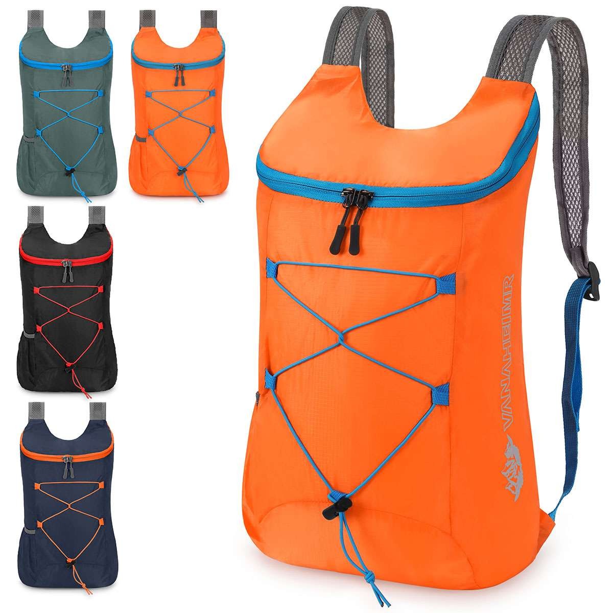 Foldable Travel Backpack Waterproof Outdoor Rucksack Men Camping Hiking Bag new