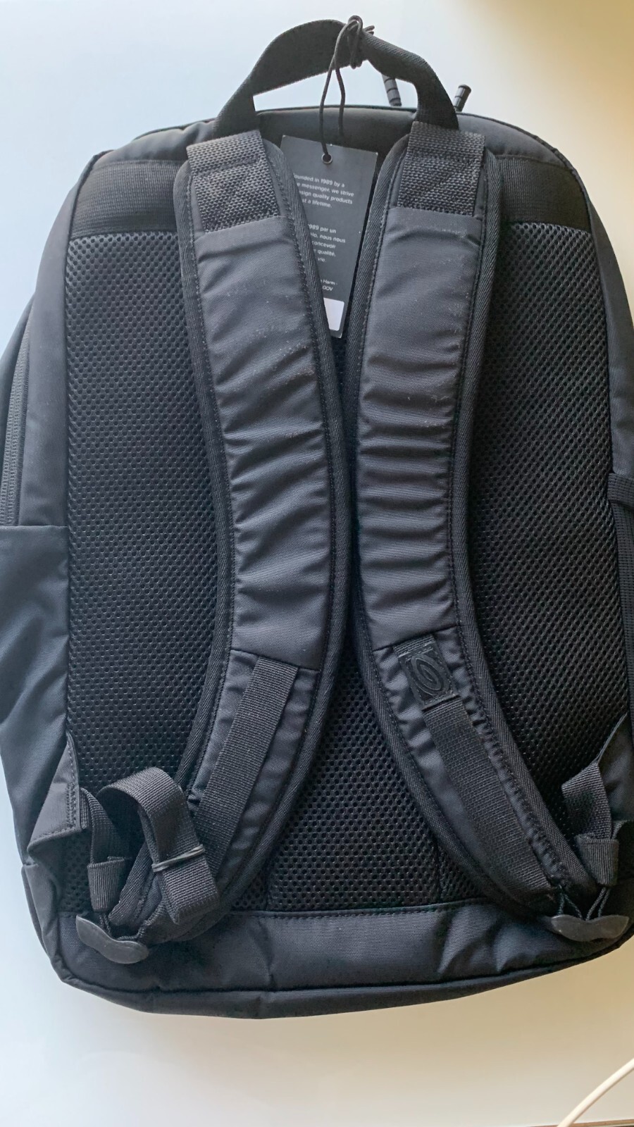 Timbuk2 laptop bagpack jet black