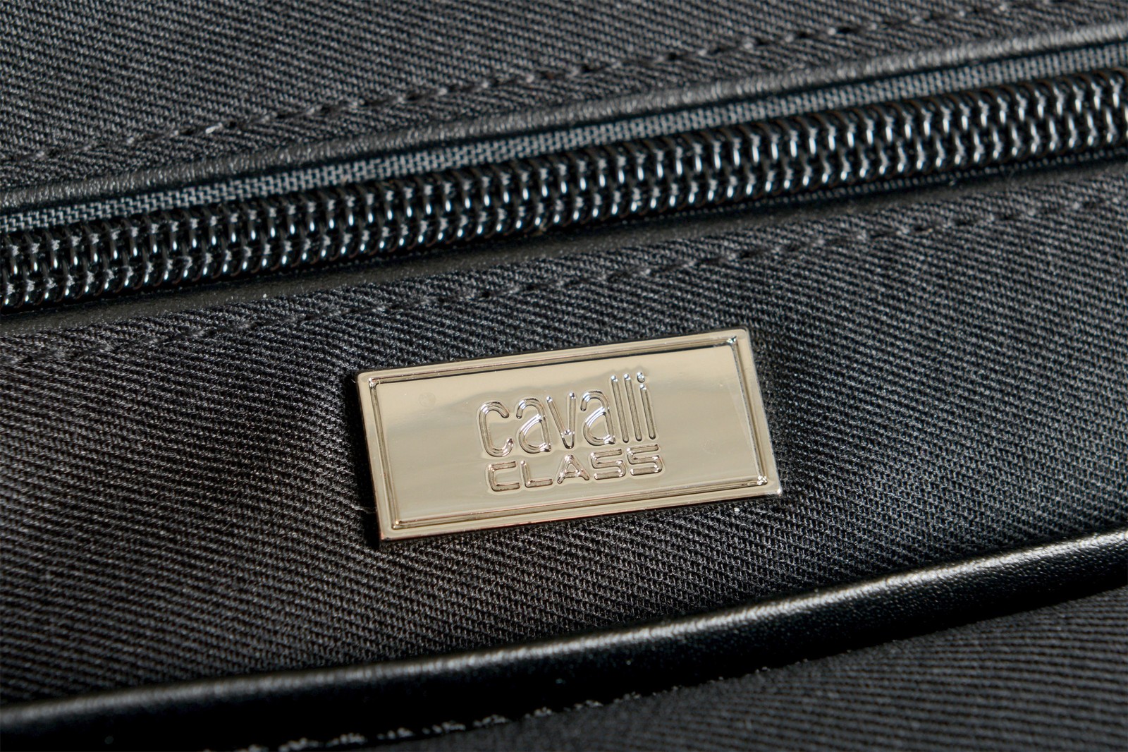 Cavalli Class Men’s “Hunter” Black Briefcase Bag