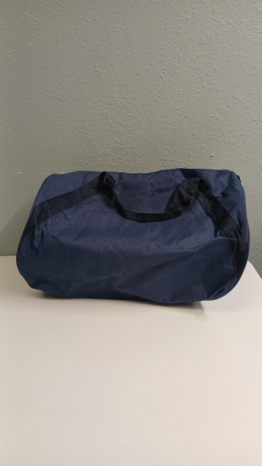 Daniel Mitchell Duffle Bag Gym Travel Luggage Navy Blue Polyester Sports Bag