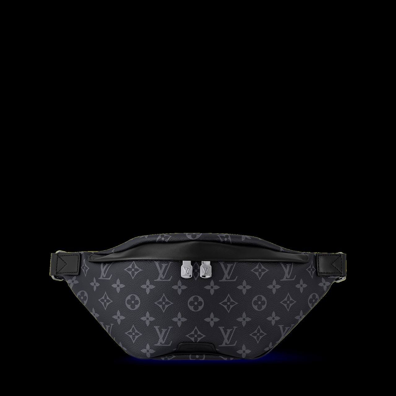 Authentic Louis Vuitton Discover Leather Monogram Bumbag PM Shadow Mens