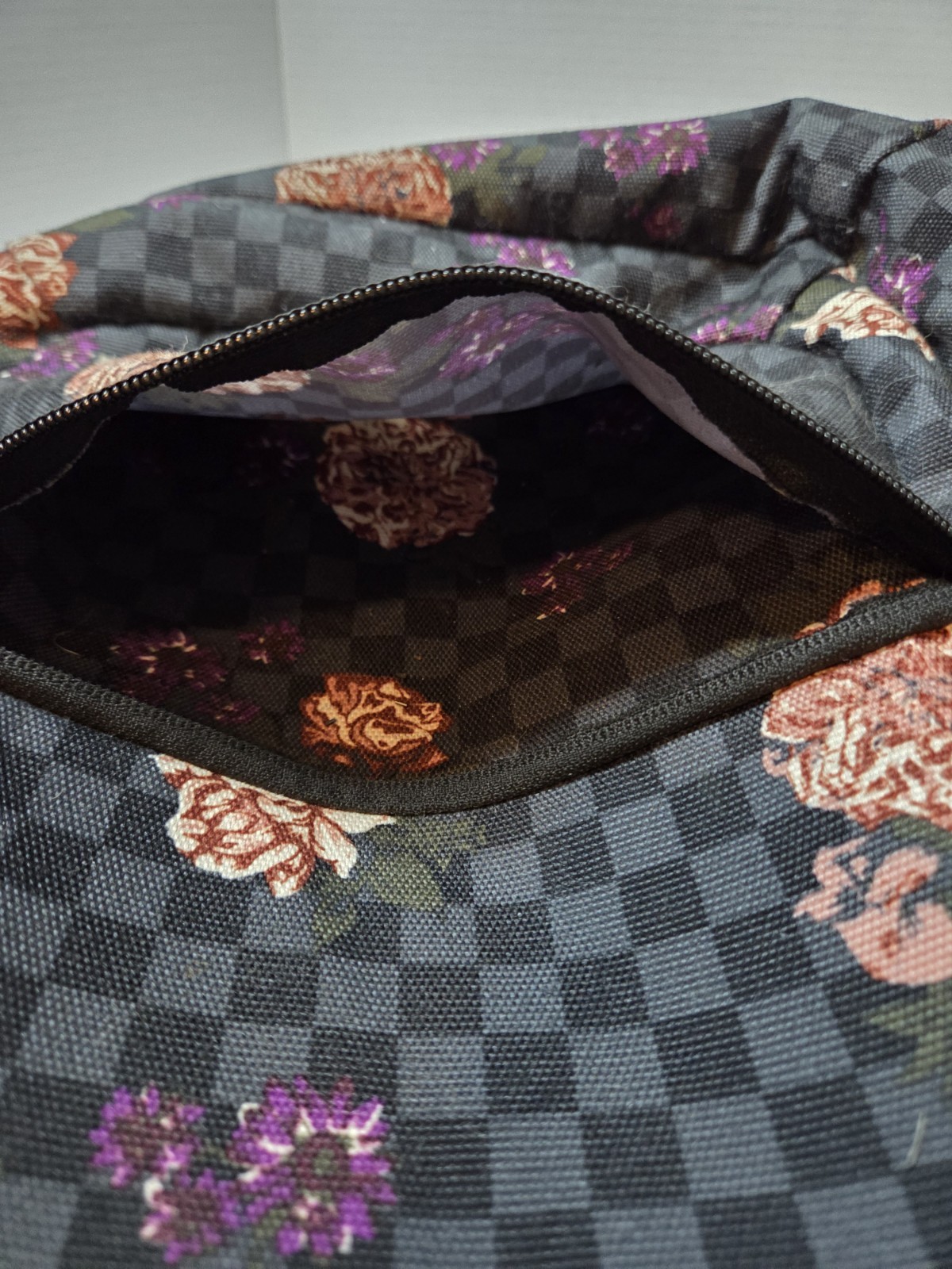 Vans Motivee 3 Backpack Checkered/Floral Black