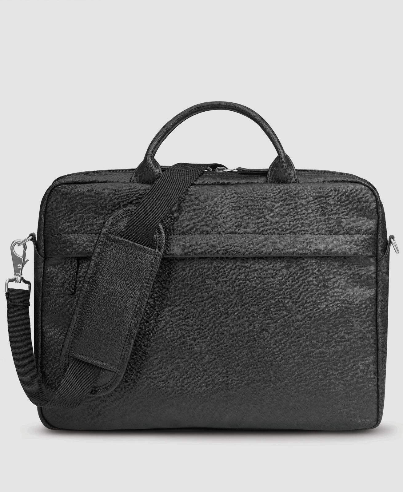 $130 Solo Men’s Black Work Laptop Crossbody Shoulder Messenger Briefcase Bag O/S