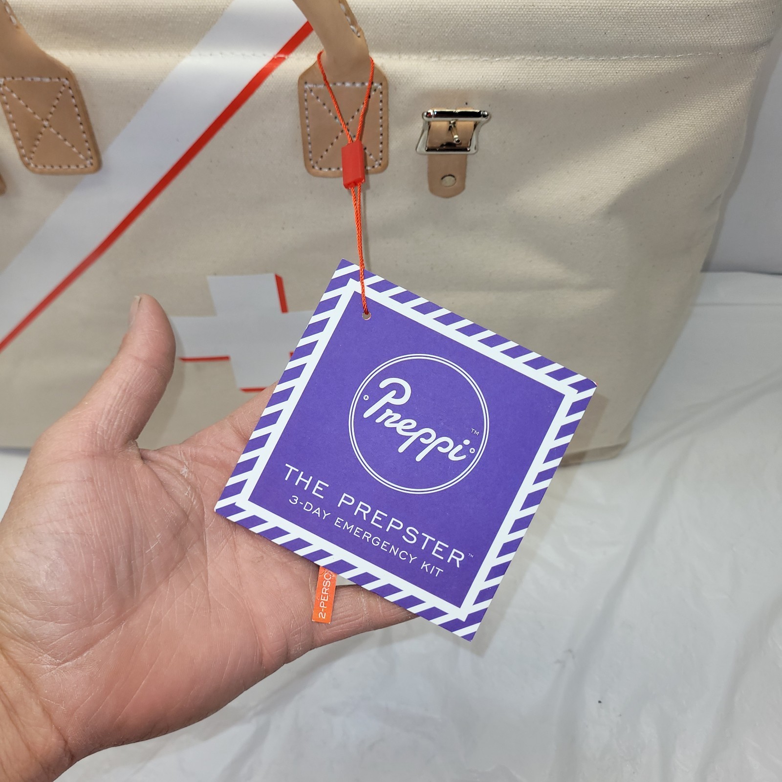 Preppi Emergency Bag, The Prepster 3 Day Emergency . (Bag Only) Kit Not Included