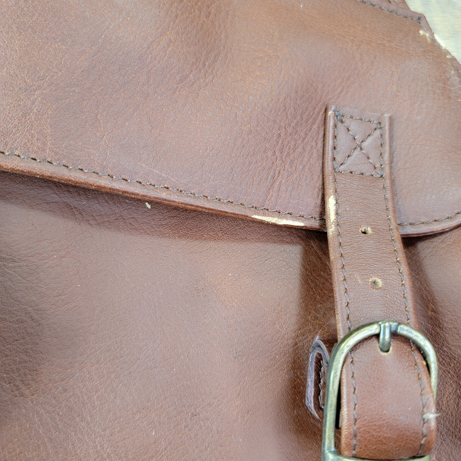 Scully Mens Wah Maker Classic Saddle Bag Brown Western Horse Tack