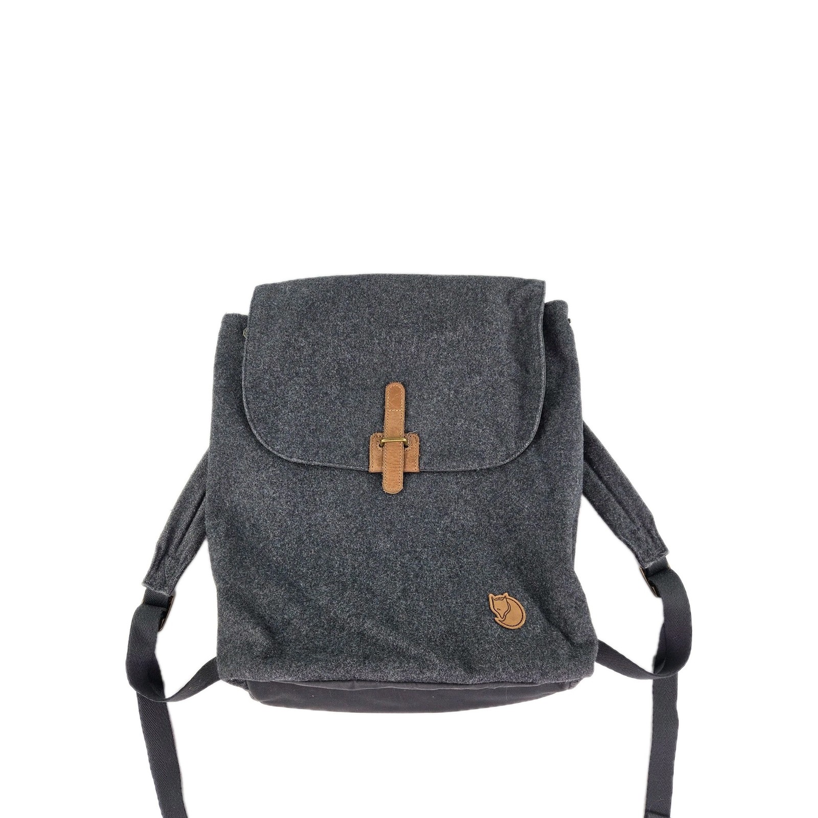 Fjallraven Norrvage Foldsack backpack granite grey Wool Felt Bags Backpacks