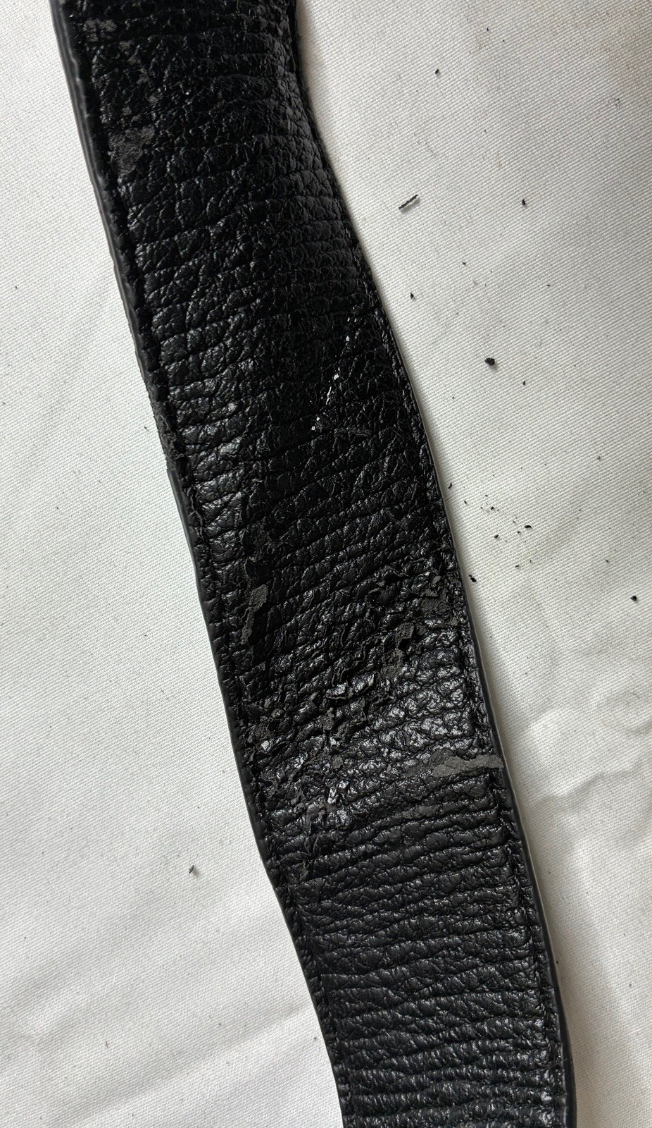Aldo Black Leather Medium Crossbody Bag, Men’s