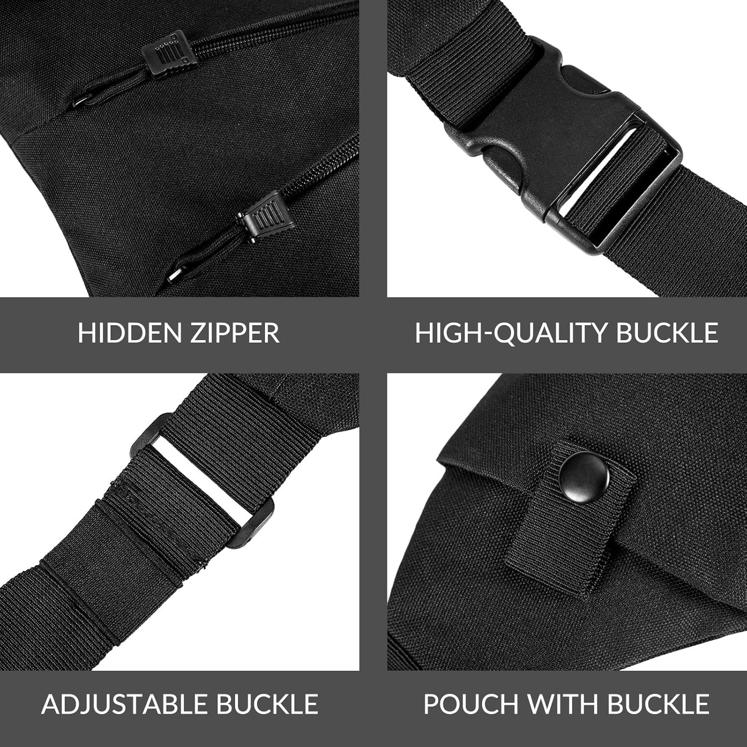 Tactical Concealed Carry Crossbody Sling Bag Travel Anti-Thief CCW EDC Carry Bag