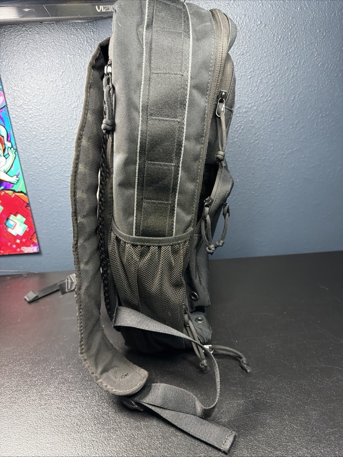 Nike Utility Speed Training Backpack Black Nylon Water Resistant