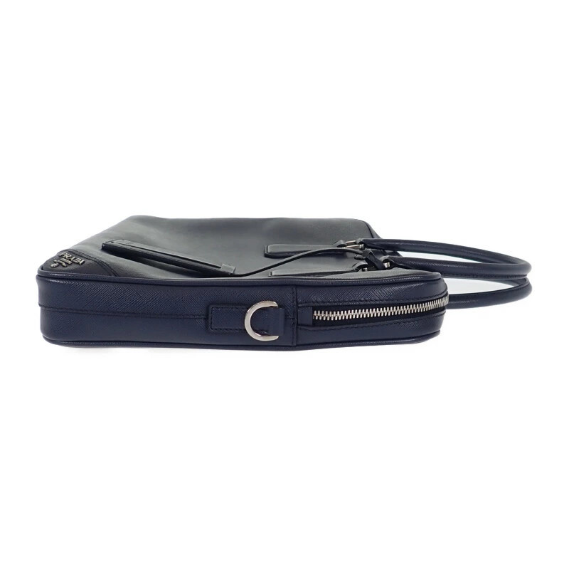 PRADA Business 2Ve3689Z2F0216 Briefcase 2Way Bag Saffiano Navy A Rank