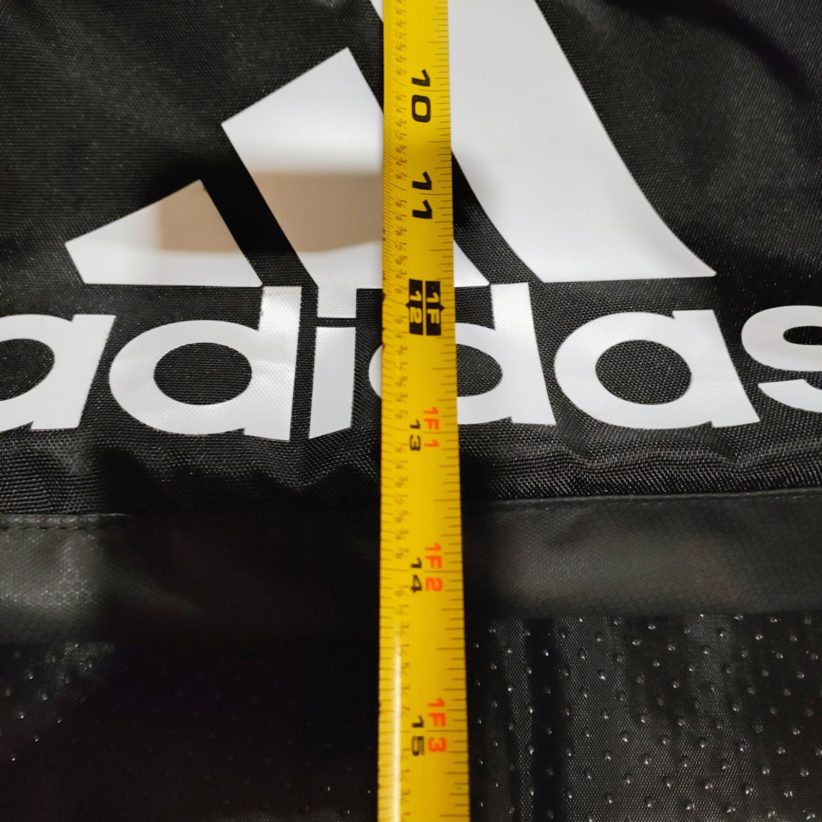 Adidas Black Defender IV Medium Deep Duffel Bag Athletic, Sports inside pocket