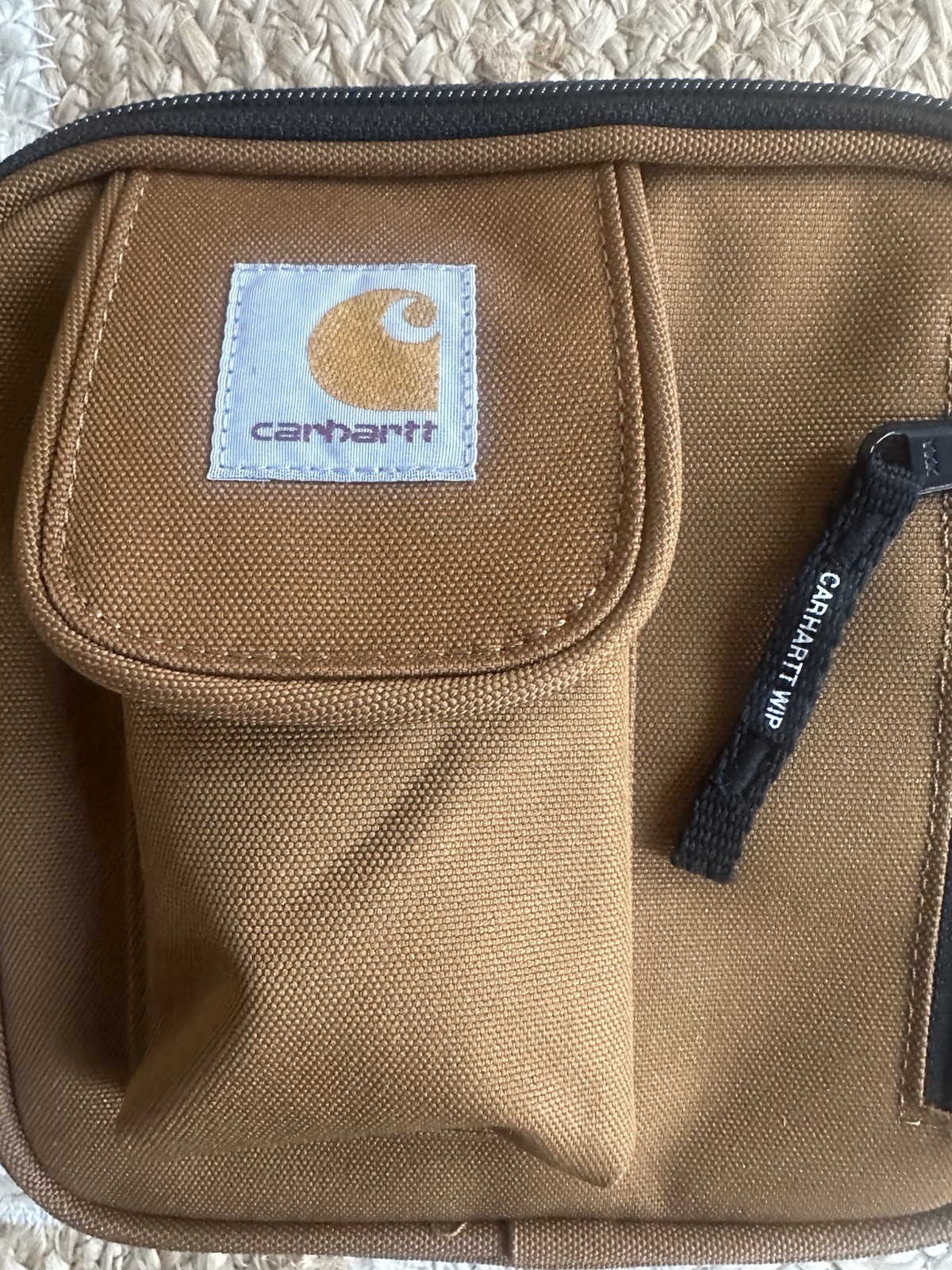 Carhartt Essentials Bag Small Hamilton Brown Shoulder Strap NWT