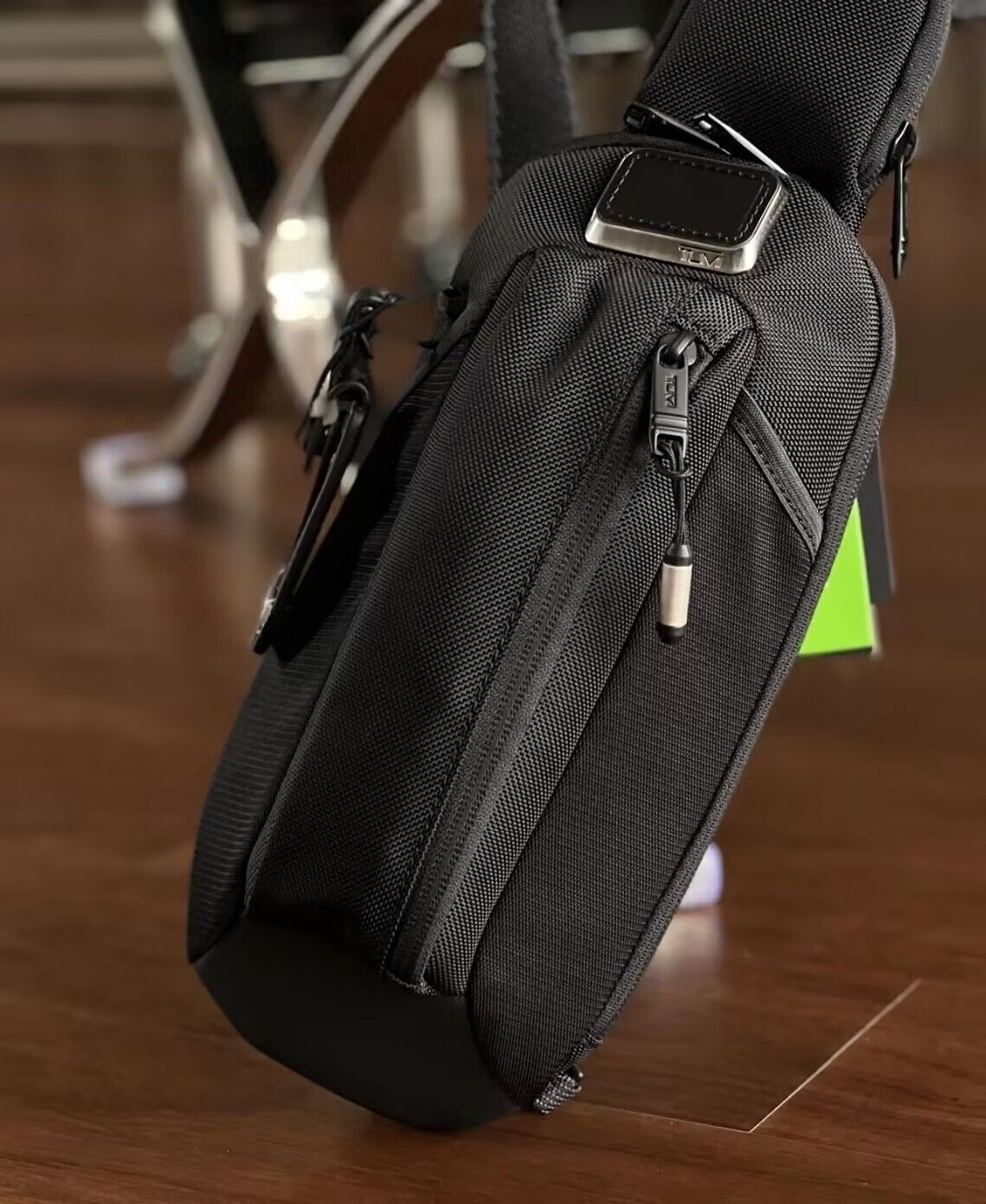 TUMI ALPHA BRAVO Esports Pro Sling Crossbody Bag Black Outlet products 24062