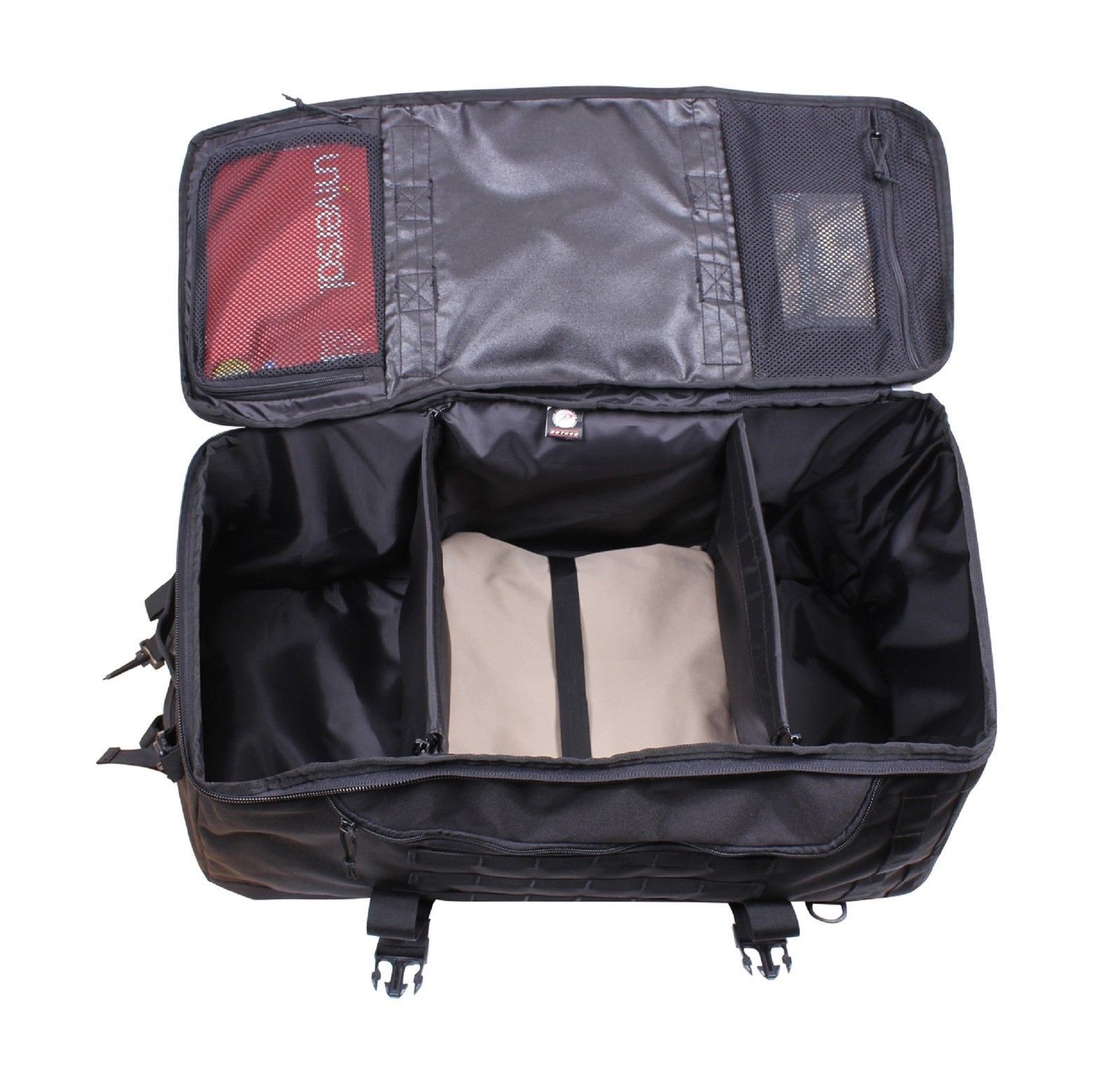 Black 3 In 1 Convertible Mission Bag 26″ Tactical MOLLE Backpack & Shoulder Pack