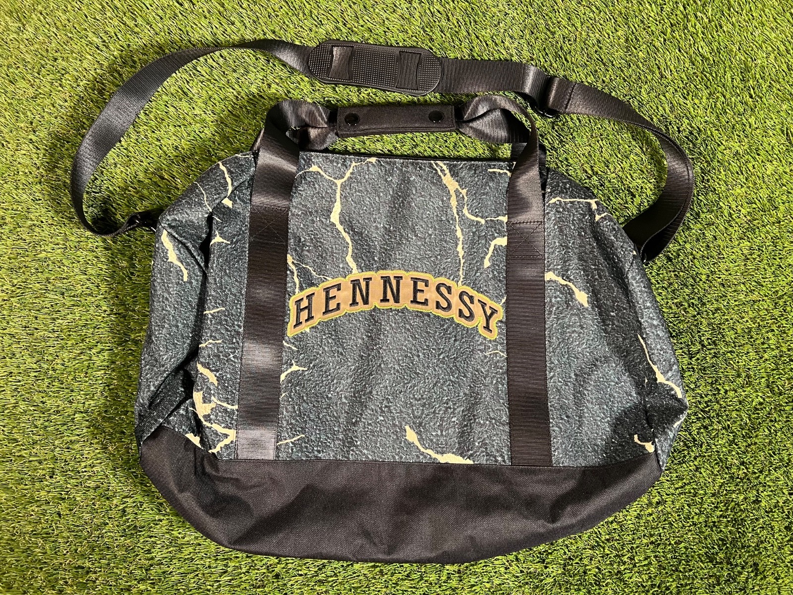 NWT Hennesy Cognac x Mitchell & Ness Promo Duffel Bag w/ Straps Prototype