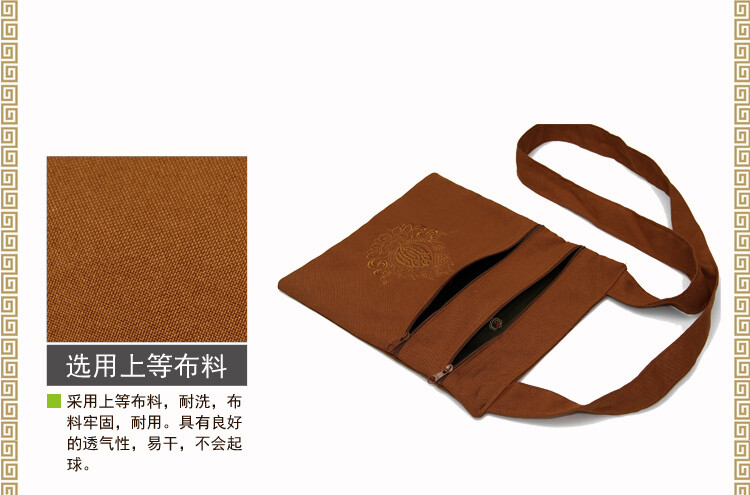 Buddhist Monk Canvas Bag Lay Buddhist Buddhism Zen Bags Buddha Monks Arhat Bag