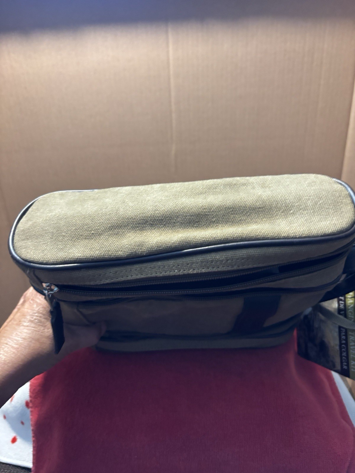 BNWT Columbia Hanging Travel Canvas Bag