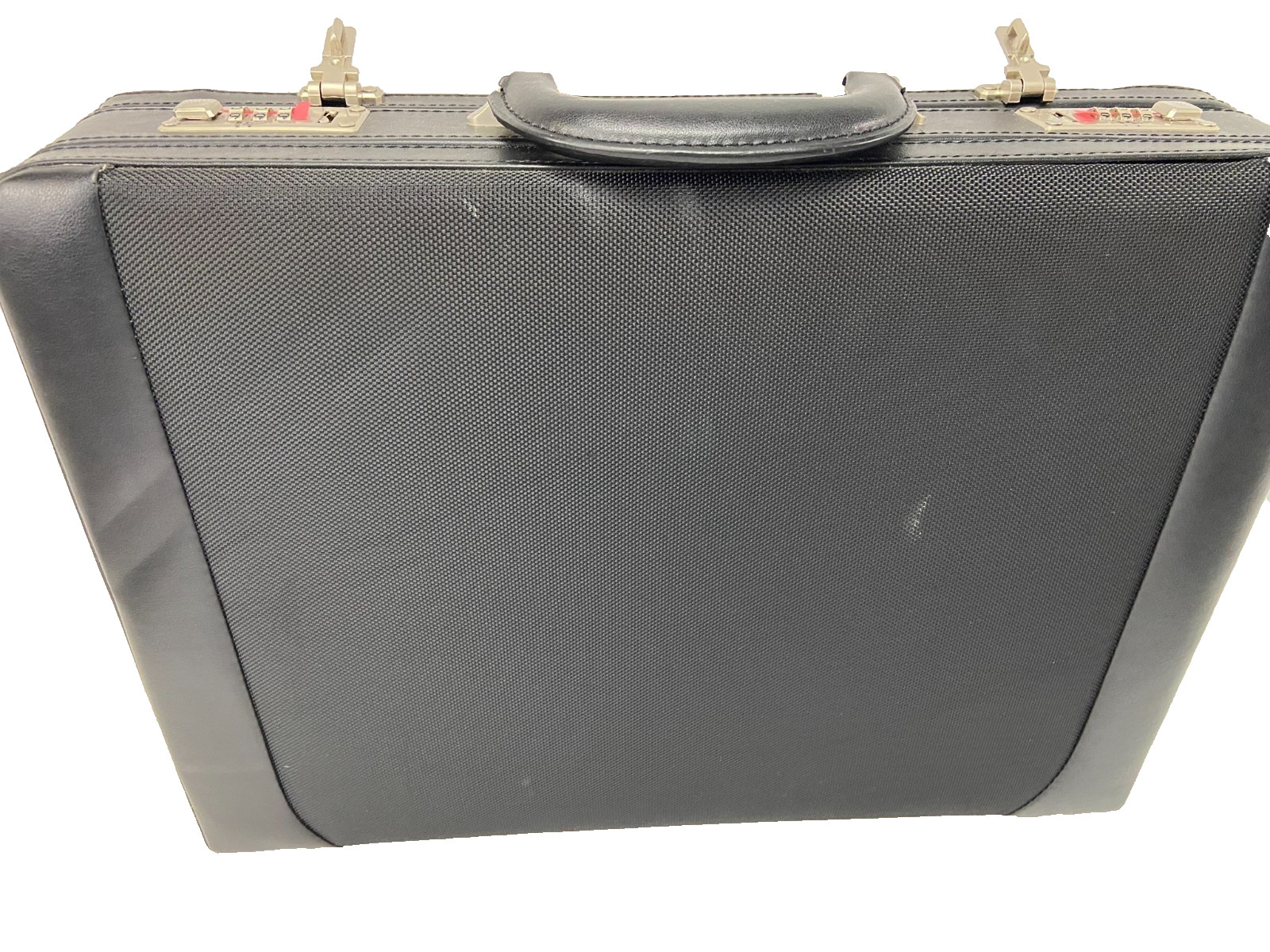 FORAY Black Briefcase Attache with Expandable Insert