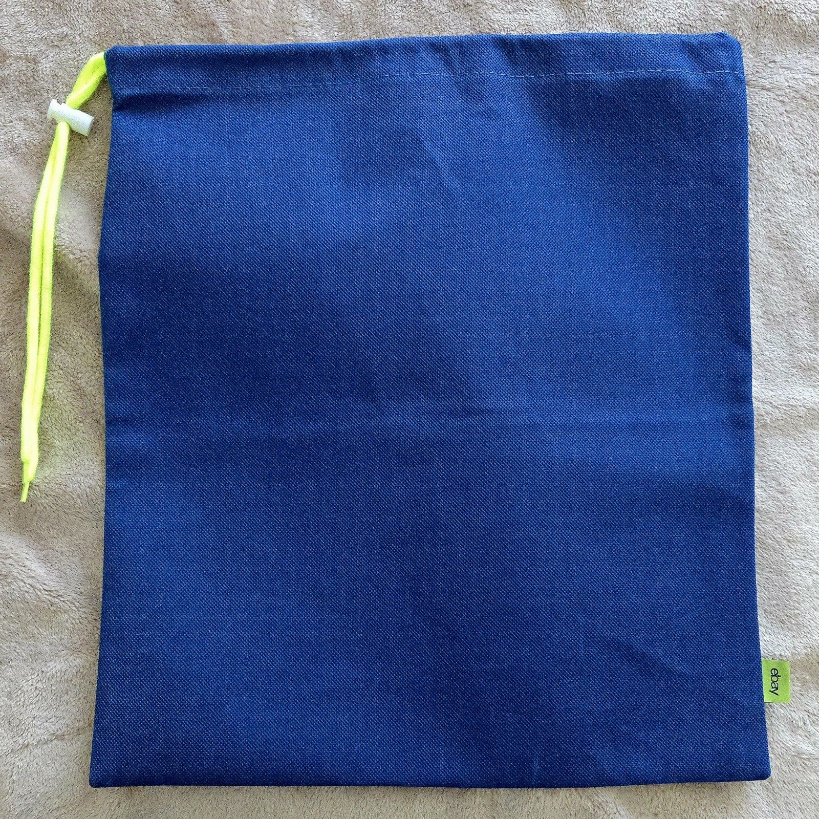 Shoes Bag eBay-Branded Blue Drawstring Shoes Bag Storage Bag Travel Bag