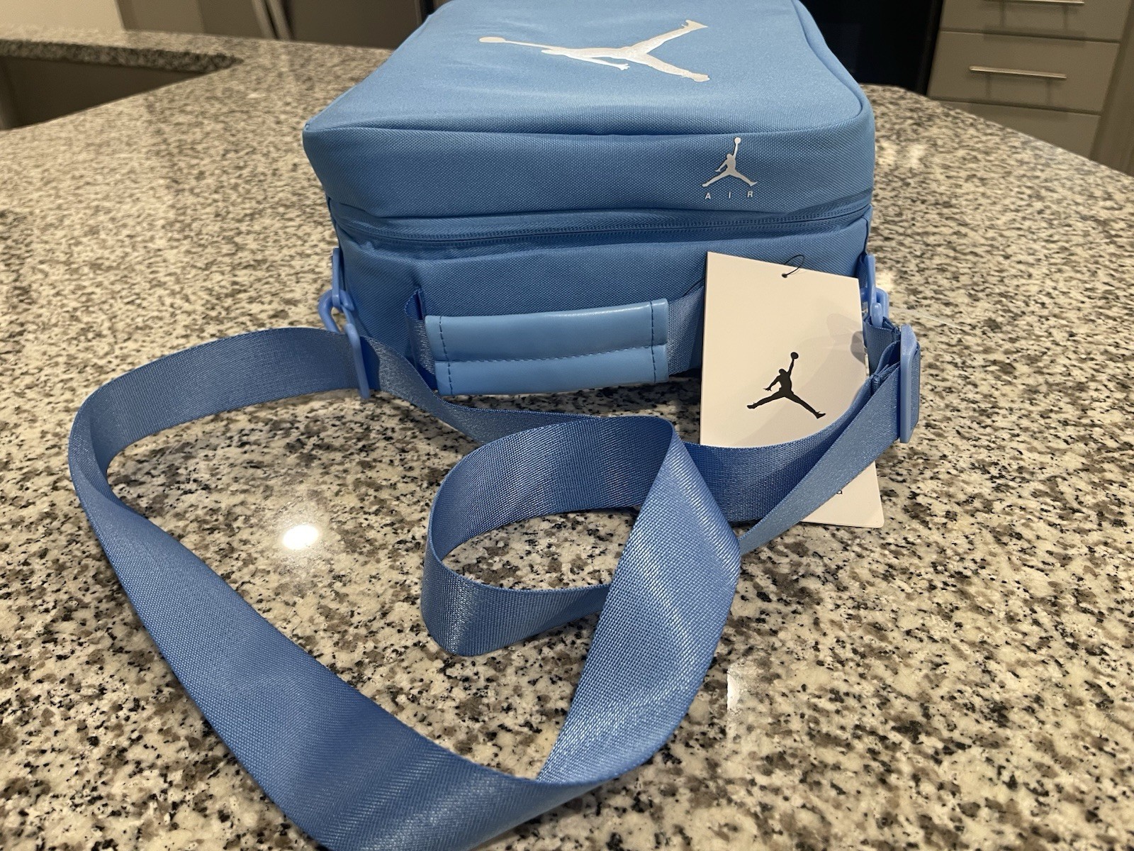 Nike Air Jordan Shoe Bag Box University North Carolina Blue 9A0776 B9F NWT UNC