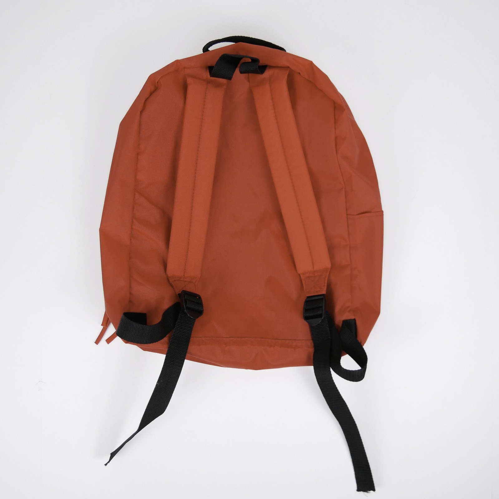 Nike Backpack Mens One Size Rust Red Classic School Bag Logo Patch New Italy