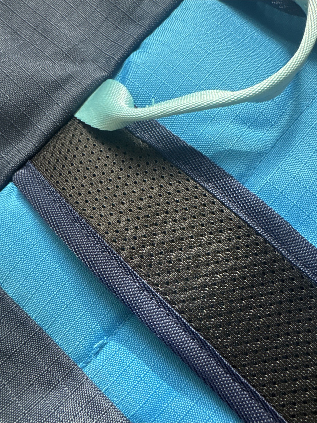 Hoka One Blue Runners Backpack Lightweight Storage Shoe Storage