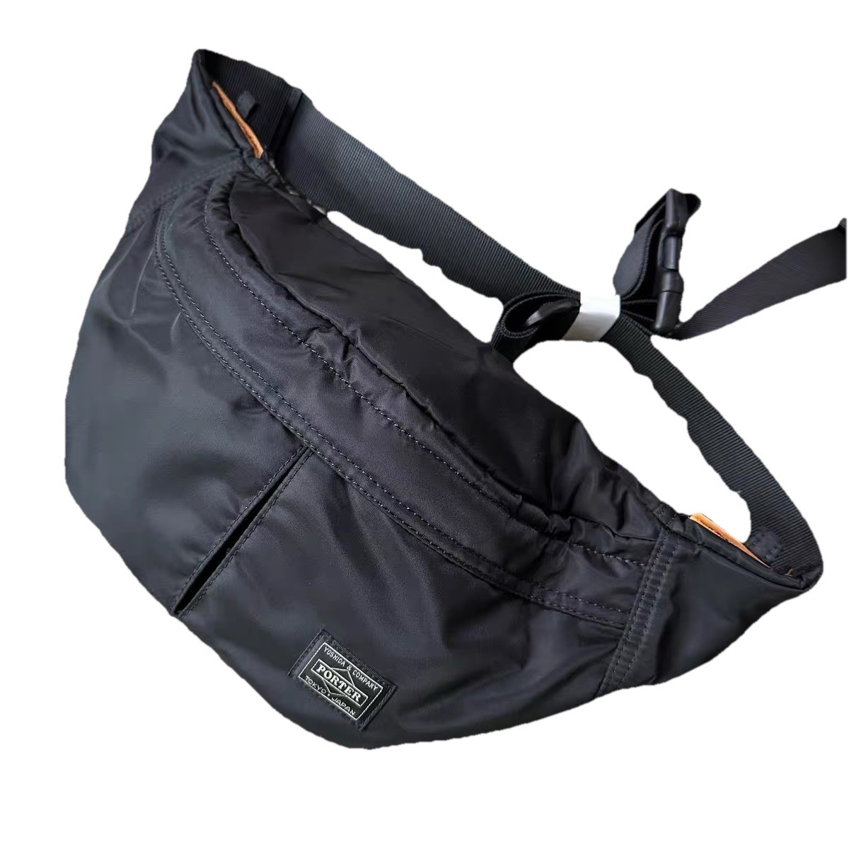 Brand New Head Porter Yoshida Co 1st Gen Black Waist Sling Bag Fanny Packs Japan