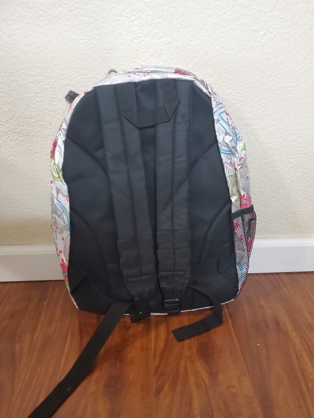 Student School Backpack Book Bag EAST WEST USA – “16.5x13x5” Pink Sparkles