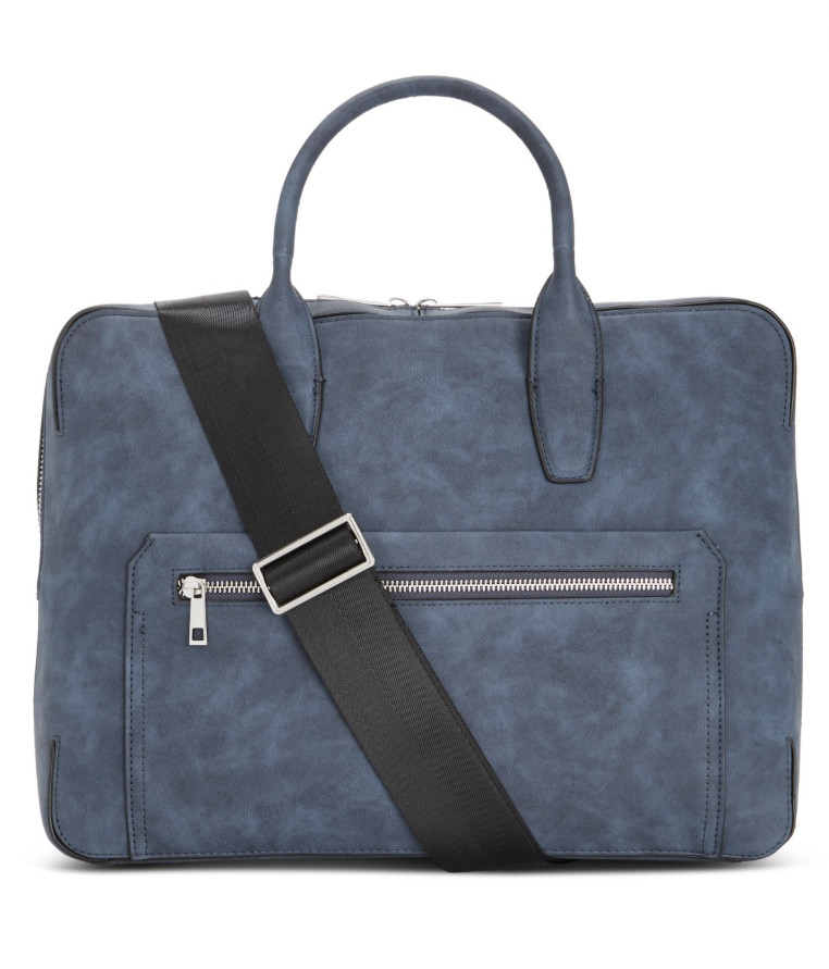 Alfani Men’s Messenger Bag One Size Office Commute Work Travel Sleek Urban