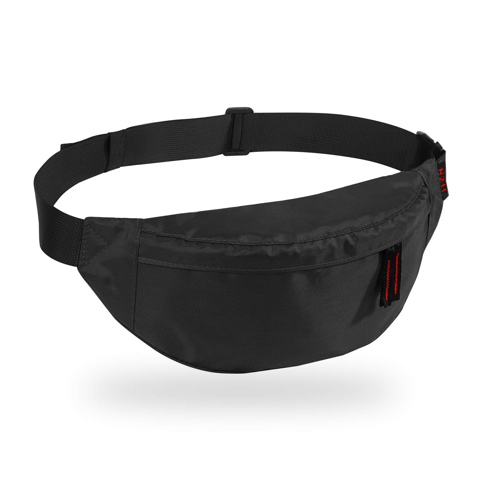 Running Fanny Pack Waist Belt Bag Lightweight Travel Sports Hiking 355 Black