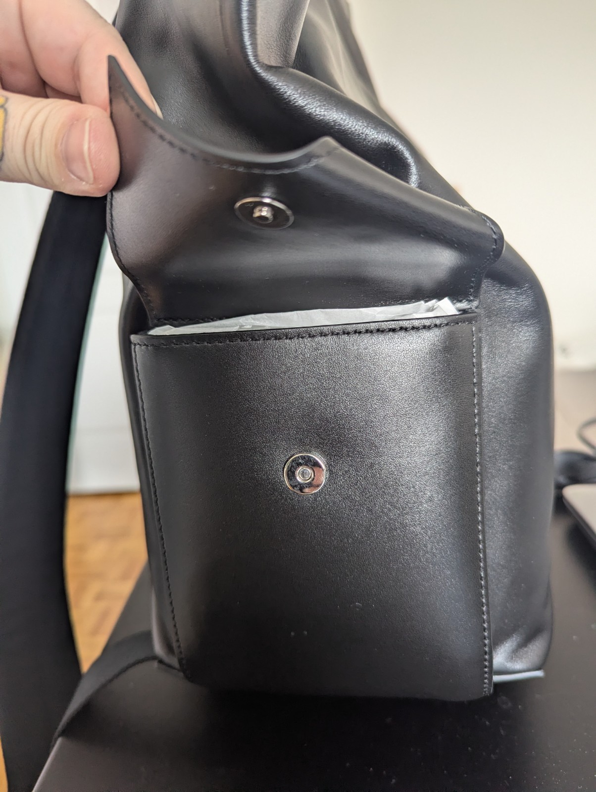 Alexander McQueen Manta Backpack calf leather