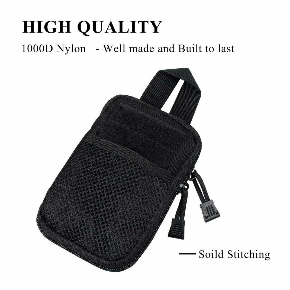 Tactical Molle Pouch Compact Utility Gadget Tools Organizer Waist EDC Pouch Bag