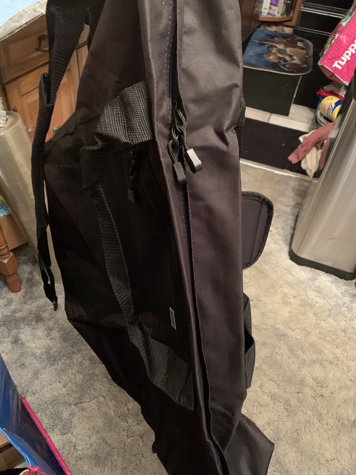 Built To Last Lifetime Outdoor Large Black Duffle Bag and Case 35 X 17 Packable