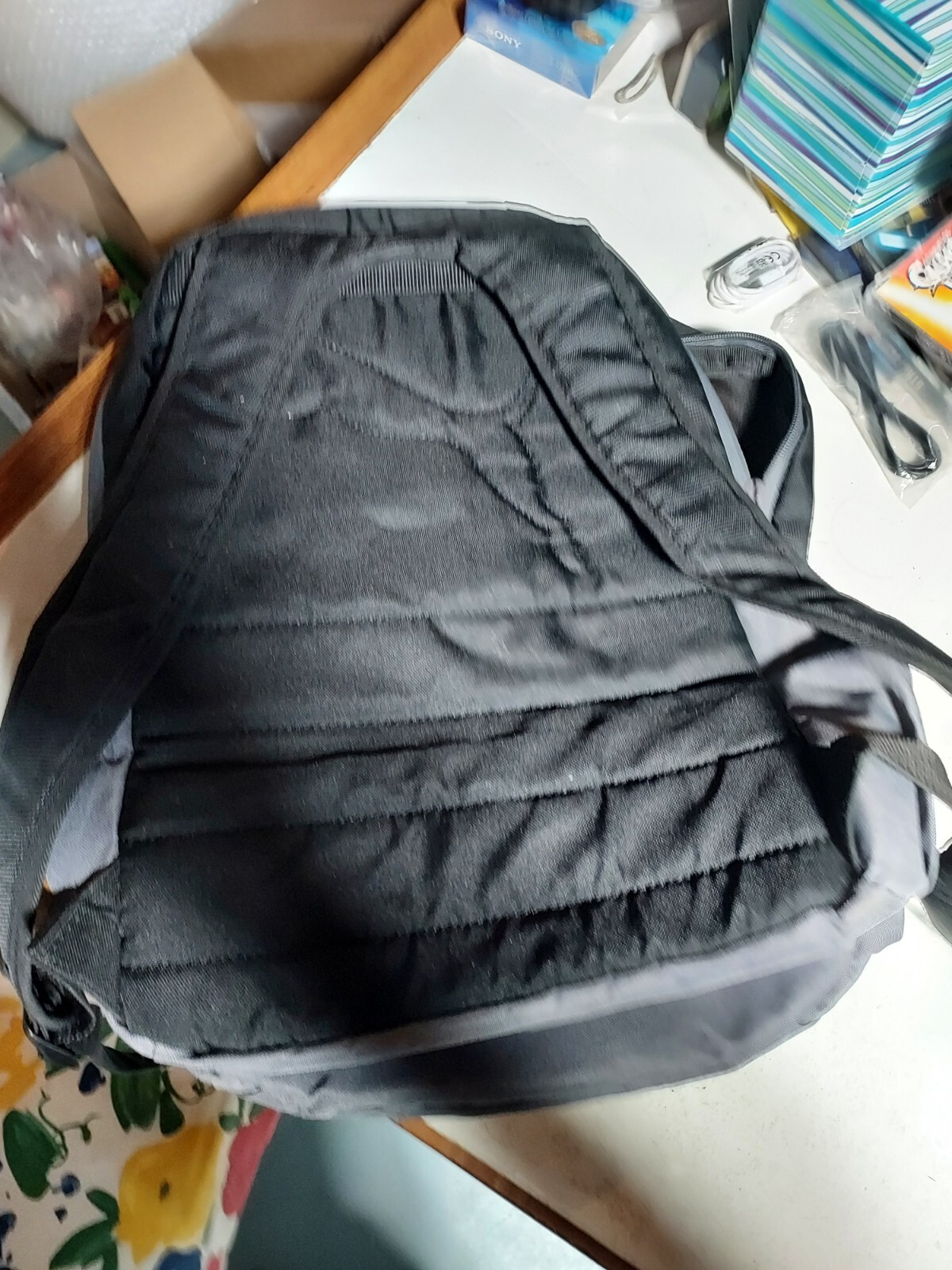 Puma Backpack 19″ Gray/Black Heather with Adjustable Straps & Laptop Compartment